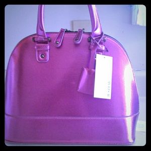 Metallic Purple just fab bag never worn